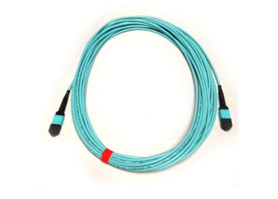 50/125 cabo de remendo da fibra OM3 multimodo, cabo ótico do tronco do cabo de remendo para a rede de FTTX fornecedor