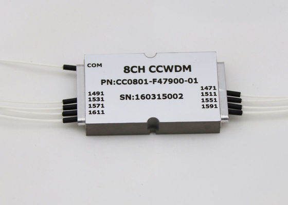 do demux ótico do mux de 1 x 8 CWDM tamanho compacto LC/conector do UPC tipo para o sistema de MUX/DEMUX fornecedor
