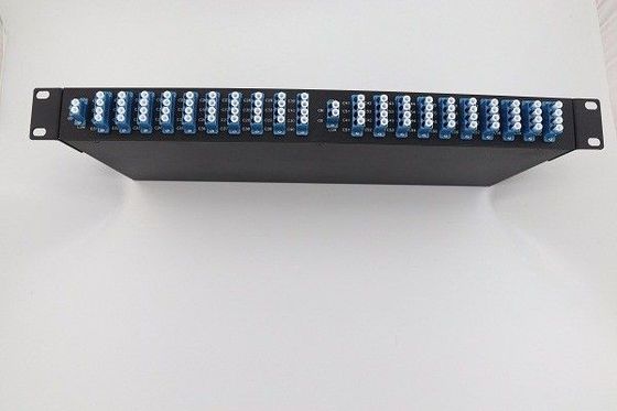 Comprimento de onda dos conectores DWDM Mux Demux 1537.40nm do LC/UPC para o amplificador ótico da fibra fornecedor