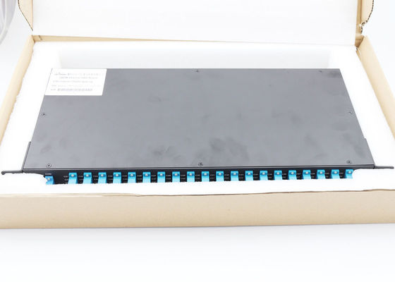 Comprimento de onda dos conectores DWDM Mux Demux 1537.40nm do LC/UPC para o amplificador ótico da fibra fornecedor