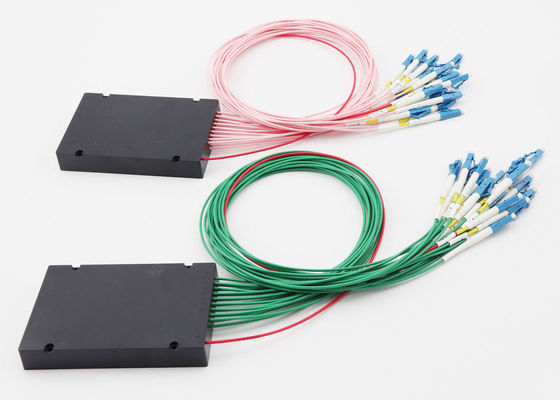 8 o porto LC do canal 100G DWDM Mux Demux UPG/conectores do UPC personalizou o comprimento fornecedor