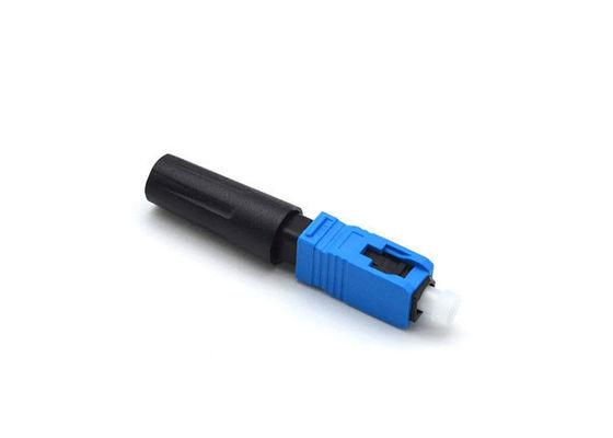 modo do conector do conjunto de campo do azul de 50mm único para FTTB/FTTH 250 - diâmetro 900um fornecedor